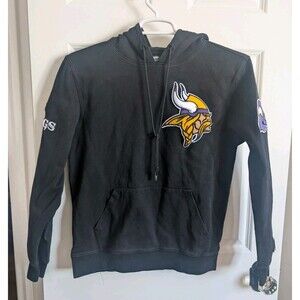 Vintage Logo NFL MN Minnesota Vikings Purple Pro Standard M Hoodie 100% Cotton
